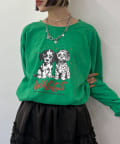 w closet(ダブルクローゼット) 【25AW】【4色展開】柄アソートロンT