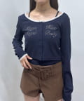 mline(エムライン) [mline]レース ストーンキャミSET