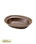 3COINS(スリーコインズ) オーバルボウル：400ml