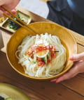salut!(サリュ) ダブルウォール冷麺鉢：20cm／おうちで楽しむ焼肉時間