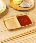 salut!(サリュ) 2連仕切りプレート／おうちで楽しむ焼肉時間