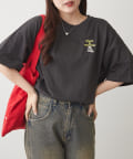 Remind me and forever(リマインドミーアンドフォーエバー) ゲームおばけ刺繍プリントTシャツ