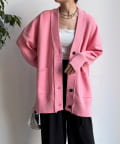 DOUDOU(ドゥドゥ) マシーンウォッシャブルニットカーディガン