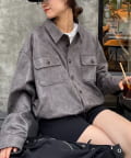 CIAOPANIC TYPY(チャオパニックティピー) 【UNISEX】レザーシャツジャケット