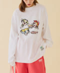 CIAOPANIC TYPY(チャオパニックティピー) 【WEB限定】【DISCUS×パワーパフガールズ】BIGロンTEE