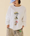 CIAOPANIC TYPY(チャオパニックティピー) 【WEB限定】【DISCUS×パワーパフガールズ】BIGロンTEE