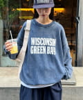CIAOPANIC TYPY(チャオパニックティピー) 【UNISEX】NEWアシッドウォッシュ加工ロゴスウェット