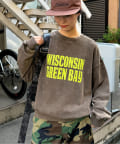 CIAOPANIC TYPY(チャオパニックティピー) 【UNISEX】NEWアシッドウォッシュ加工ロゴスウェット