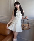 OLIVE des OLIVE(オリーブ デ オリーブ) 【完売カラー再販売】YUI企画　ノースリーブシャツミニワンピース