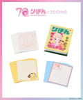 3COINS(スリーコインズ) BOOK型メモセット／姫ちゃんのリボン（りぼん70周年）