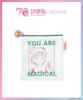 3COINS(スリーコインズ) ポーチ／姫ちゃんのリボン（りぼん70周年）