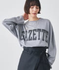 Whim Gazette(ウィム ガゼット) GAZETTEロングTシャツ