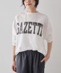 Whim Gazette(ウィム ガゼット) GAZETTEロングTシャツ