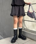 CIAOPANIC TYPY(チャオパニックティピー) 【HELLO.SANFRANCISCO/ハローサンフランシスコ】レースフリルショートパンツ