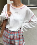CIAOPANIC TYPY(チャオパニックティピー) 【HELLO.SANFRANCISCO/ハローサンフランシスコ】ネーム付きシアースラブロンTEE