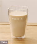 salut!(サリュ) ダブルウォールタンブラー：500ml／パンとコーヒー
