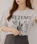 NICE CLAUP / OLIVE des OLIVE OUTLET(ナイスクラップ  / オリーブ デ オリーブ アウトレット) 【RMAF】デイジーBIGTシャツ