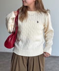 CPCM(シーピーシーエム) 【U.S. POLO ASSN.】ケーブルニット