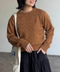 CPCM(シーピーシーエム) 【U.S. POLO ASSN.】ケーブルニット