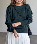 CPCM(シーピーシーエム) 【U.S. POLO ASSN.】ケーブルニット