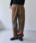 ear PAPILLONNER(イア パピヨネ) 《動画あり》【Work of art Kendai×SUM1 STYLE】別注ワッペンパンツ