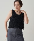 LOUNGEDRESS(ラウンジドレス) チュールループニットベスト