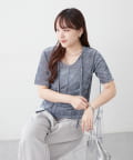 NICE CLAUP / OLIVE des OLIVE OUTLET(ナイスクラップ  / オリーブ デ オリーブ アウトレット) 【RMAF】2WAYシアープルオーバー