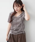 NICE CLAUP / OLIVE des OLIVE OUTLET(ナイスクラップ  / オリーブ デ オリーブ アウトレット) 【RMAF】2WAYシアープルオーバー