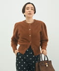 NOLLEY'S(ノーリーズ) FOXカシミヤボックス袖2WAYカーディガン