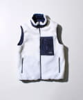 FREDY & GLOSTER(フレディ アンド グロスター) 【2WAYで着回せる】【UNISEX】配色別注 TAIONボア×ダウンベスト