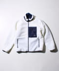 FREDY & GLOSTER(フレディ アンド グロスター) 【2WAYで着回せる】【UNISEX】配色別注 TAIONボア×ダウンブルゾン