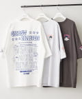NICE CLAUP / OLIVE des OLIVE OUTLET(ナイスクラップ  / オリーブ デ オリーブ アウトレット) 【RMAF】発泡プリント＆刺繍オバケＴ