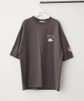 NICE CLAUP / OLIVE des OLIVE OUTLET(ナイスクラップ  / オリーブ デ オリーブ アウトレット) 【RMAF】発泡プリント＆刺繍オバケＴ