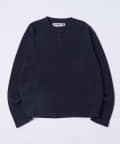 WHO’S WHO gallery(フーズフーギャラリー) Sourcreamワッフルヘンリーネックトップス