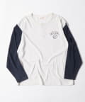 WHO’S WHO gallery(フーズフーギャラリー) FromVintage配色ヘンリーロンTEE
