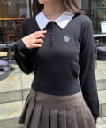 mline(エムライン) [mline]ロゴポロニット
