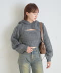 mline(エムライン) [mline]ニットパーカーSET