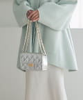 La boutique BonBon(ラブティックボンボン) 【オウレンティ】キルティングチェーンバッグ