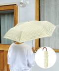 salut!(サリュ) 雨晴兼用雨傘折チェック