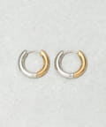 3COINS(スリーコインズ) ステンレスボリュームフープワンタッチピアス