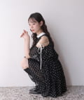 one after another NICE CLAUP(ワンアフターアナザー ナイスクラップ) 肩あきティアードチュニック