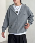 CPCM(シーピーシーエム) 【U.S. POLO ASSN.】スウェットライクニットジップパーカー