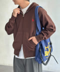 CPCM(シーピーシーエム) 【U.S. POLO ASSN.】スウェットライクニットジップパーカー