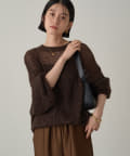 OUTLET(アウトレット) 【Loungedress】スパンコールニット
