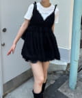 NICE CLAUP / OLIVE des OLIVE OUTLET(ナイスクラップ  / オリーブ デ オリーブ アウトレット) 冬のレイヤードコーデが映える【RMAF】もしゃもしゃキャミ
