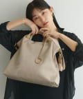 natural couture(ナチュラルクチュール) ショルダー付き2WAY A4トート