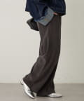 NICE CLAUP / OLIVE des OLIVE OUTLET(ナイスクラップ  / オリーブ デ オリーブ アウトレット) モールケーブルイージーパンツ