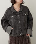 NICE CLAUP / OLIVE des OLIVE OUTLET(ナイスクラップ  / オリーブ デ オリーブ アウトレット) ワイドスリーブGジャン
