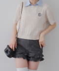 NICE CLAUP / OLIVE des OLIVE OUTLET(ナイスクラップ  / オリーブ デ オリーブ アウトレット) 【RMAF】2段フリルスカパン