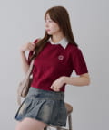 NICE CLAUP / OLIVE des OLIVE OUTLET(ナイスクラップ  / オリーブ デ オリーブ アウトレット) 【RMAF】【衿を付け替えれる！】3WAYケーブルニット